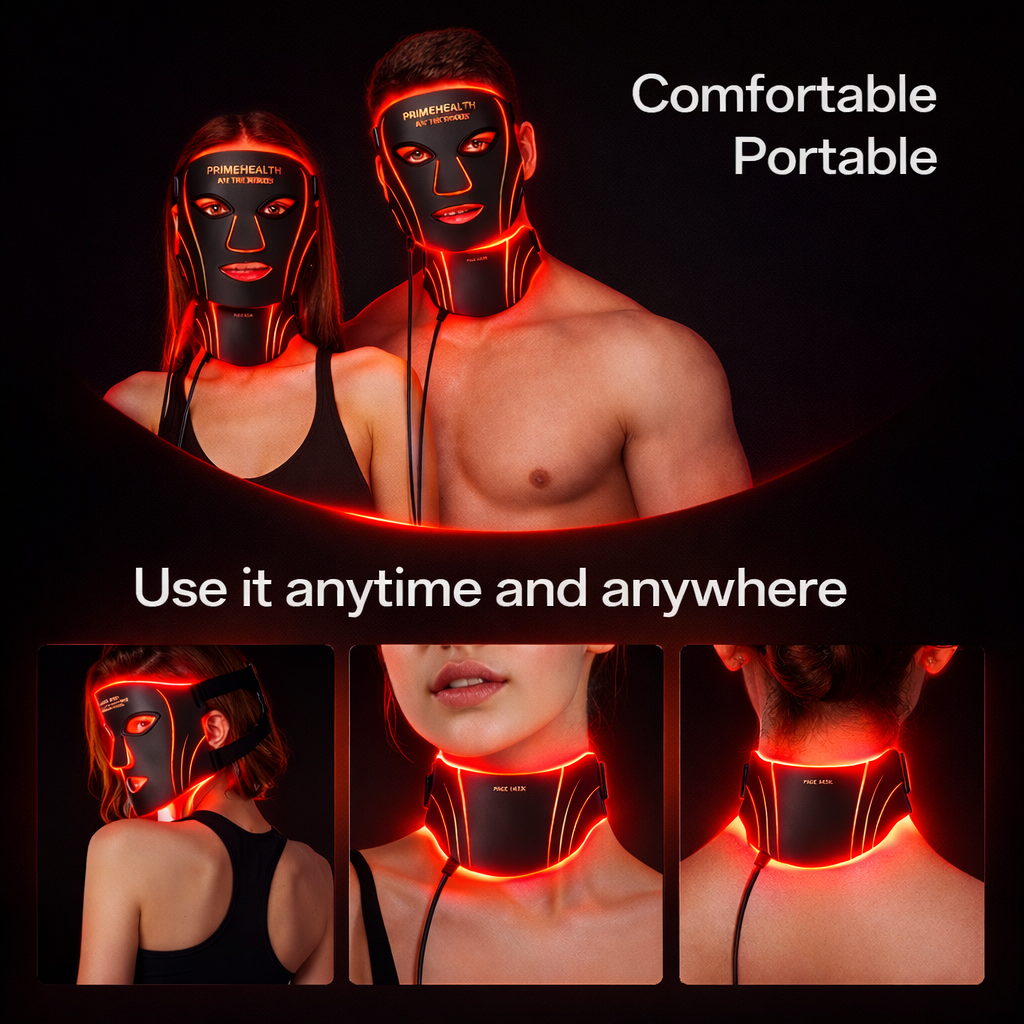 red light therapy man woman unisex lifestyle anti-aging